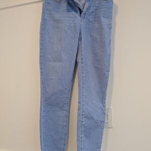 PAIGE Sky Blue Skinny Jeans